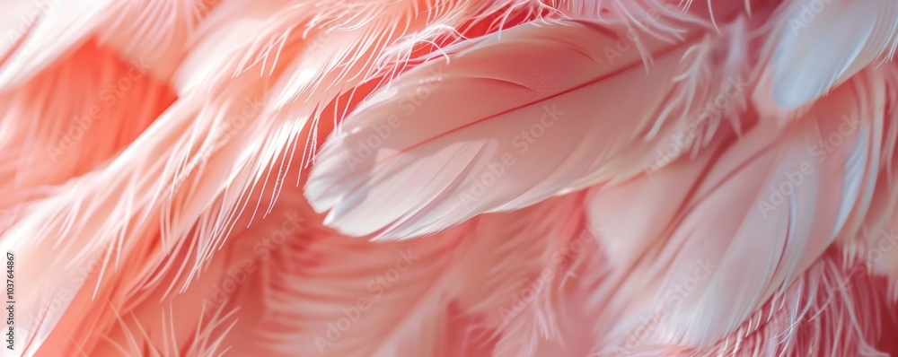 Pink feathers soft and cozy Pink feathers soft and cozy