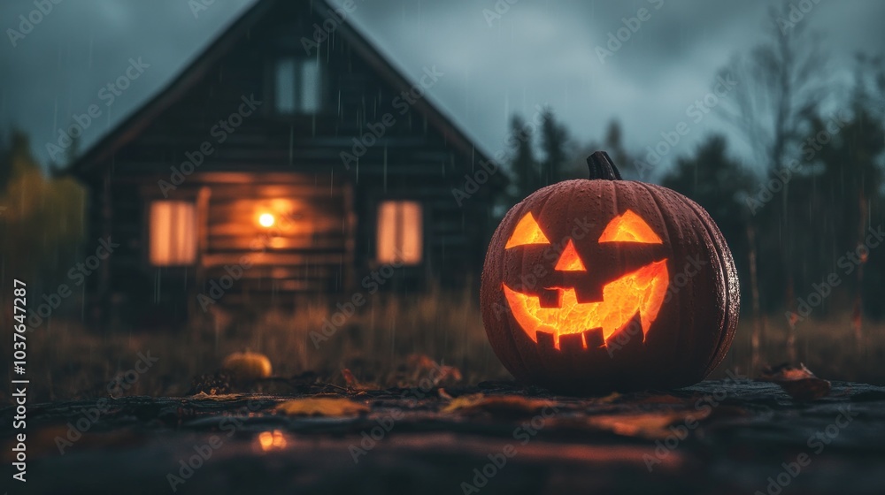 Spooky Jack-O-Lantern Spooky Jack-O-Lantern