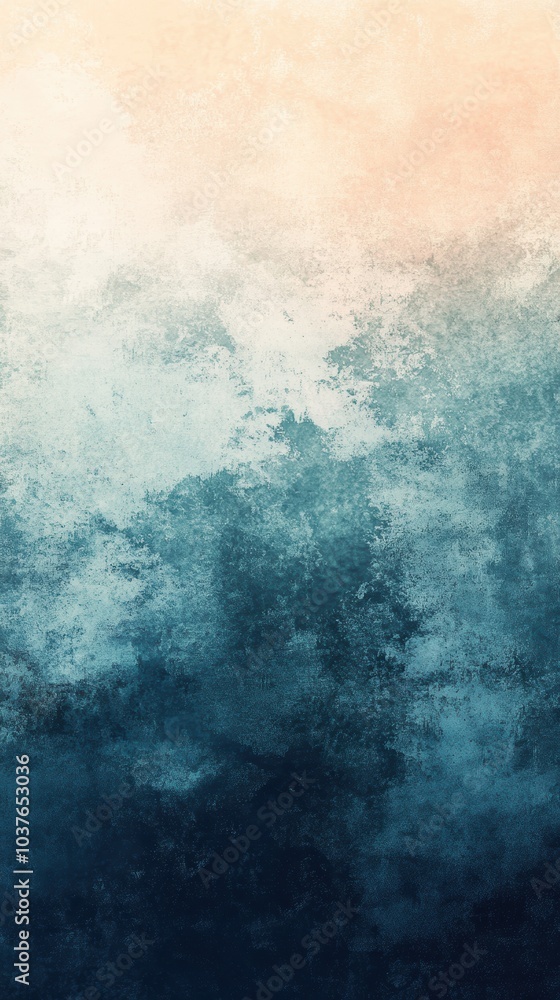 Obraz premium Tranquil Gradient Background with Grainy Texture