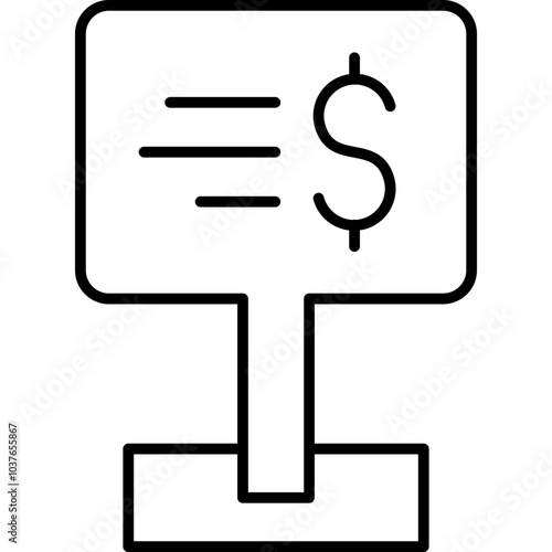 Sale Board Icon