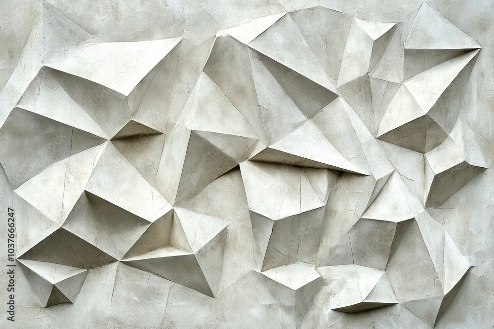 Abstract Geometric Concrete Wall Sculpture Abstract Geometric Concrete Wall Sculpture