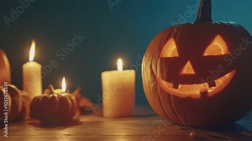 Spooky Halloween Pumpkin