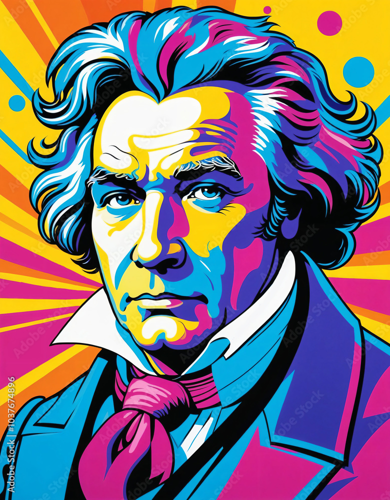 portrait of a classical composer portrait of a classical composer