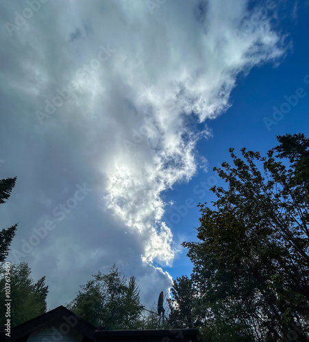 clouds in the sky