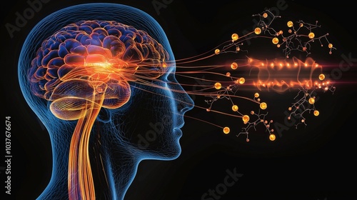 A diagram of the sympathetic nervous system triggering a fight or flight response, with physiological changes