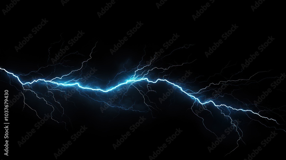 Electric Blue Lightning Electric Blue Lightning