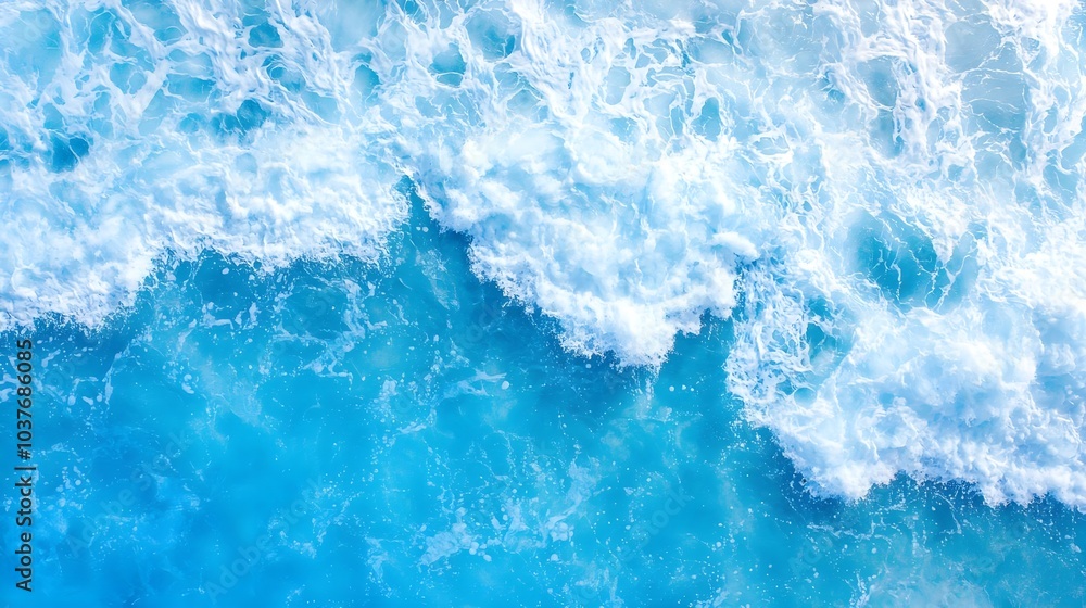 Obraz premium Ocean Waves Texture