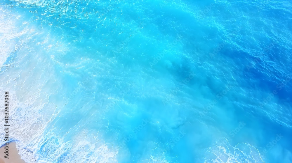 Turquoise Ocean Water Texture