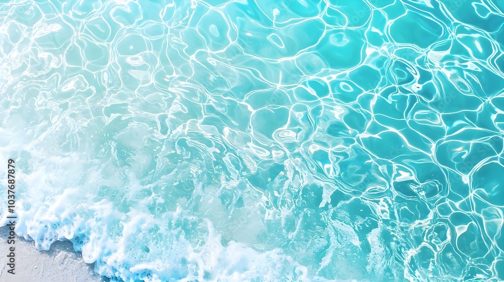 Obraz premium Turquoise Water Texture
