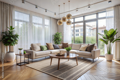 Bright and Airy Living Room