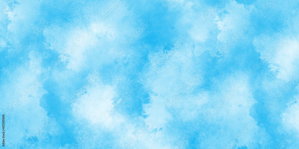 The sky blue texture clouds, blue watercolor paper texture background, Soft and cloudy blue sky Watercolor background texture, cloudy and soft sky blue blurred and grainy Blue powder explosion. The sky blue texture clouds, blue watercolor paper texture background, Soft and cloudy blue sky Watercolor background texture, cloudy and soft sky blue blurred and grainy Blue powder explosion.