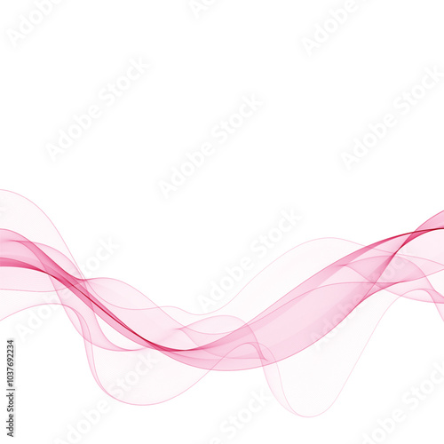Abstract color wave. Vector graphics. Eps 10