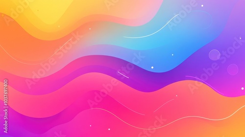 Gradient color background for banners and templates