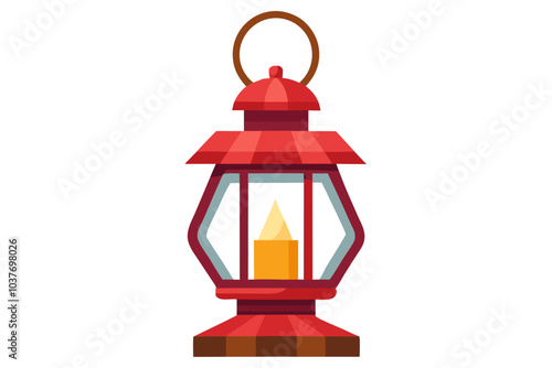  lantern isolated vector art and illustration