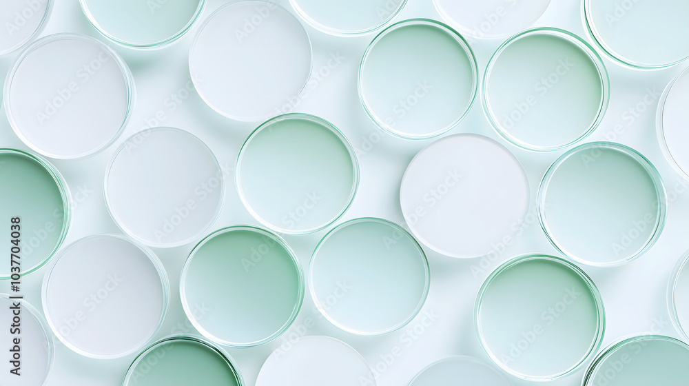 A pattern of translucent, soft-toned circular shapes in pale green and white hues arranged in an overlapping grid. The design feels modern, minimalist, and calm with a clean aesthetic. A pattern of translucent, soft-toned circular shapes in pale green and white hues arranged in an overlapping grid. The design feels modern, minimalist, and calm with a clean aesthetic.