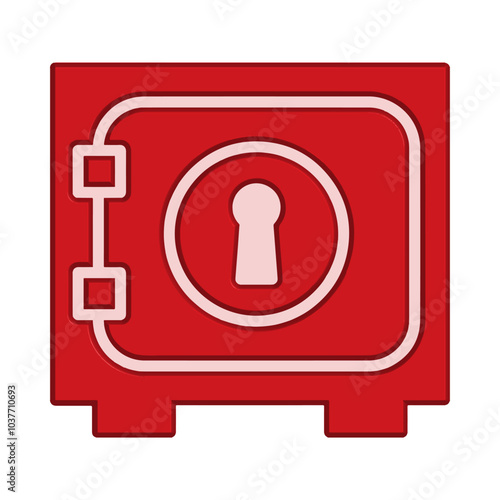 safe box icon template