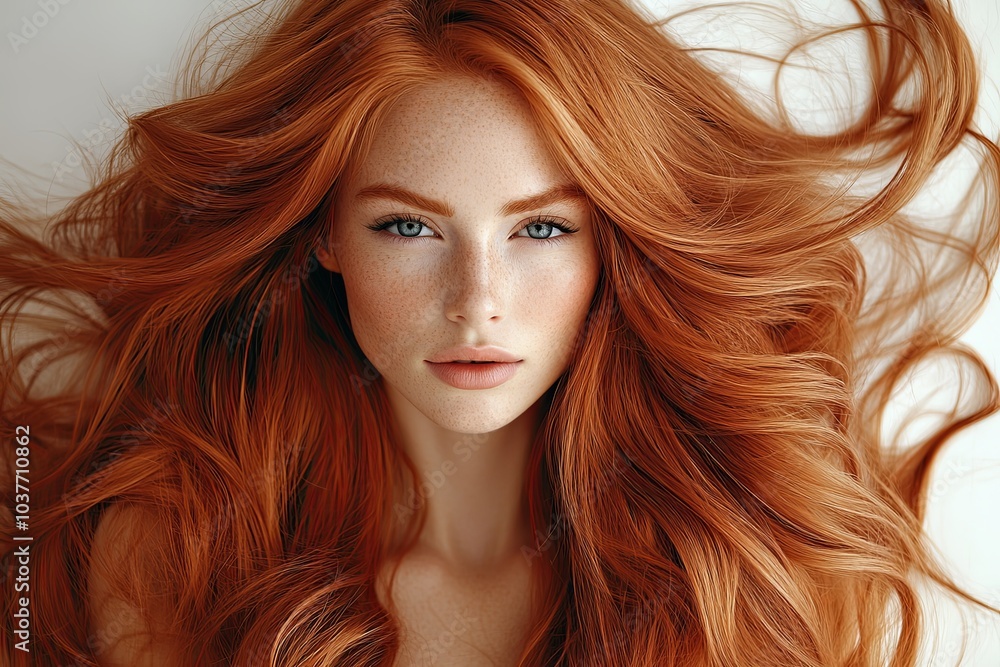 beautiful, shiny, and healthy red orange hair beautiful, shiny, and healthy red orange hair