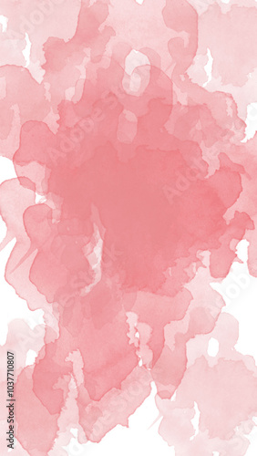 Hand printed abstract watercolor image background block