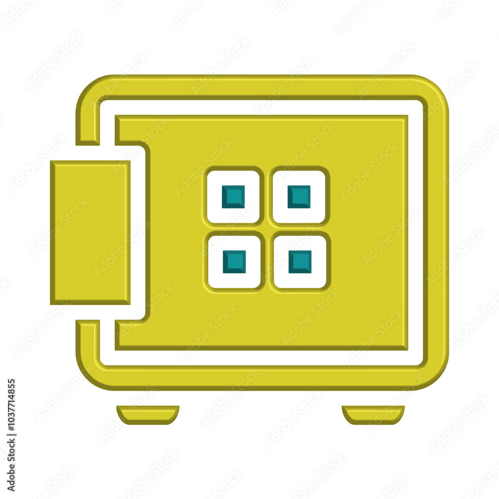 safe box icon template