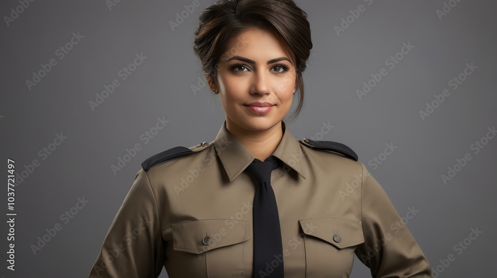 studio portrait of a journalist with a confident smile background studio portrait of a journalist with a confident smile background
