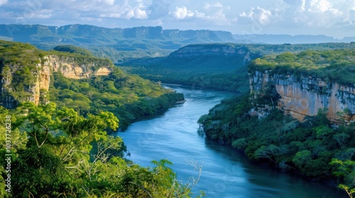 Rivers reveal the incomparable beauty of the wild. Rugged cliffs, lush forests and fertile soil form a mesmerizing river landscape. 