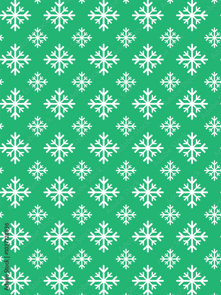 Seamless snowflake pattern. Vector illustration Seamless snowflake pattern. Vector illustration