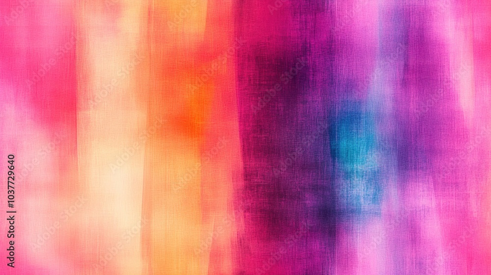 Abstract vibrant background featuring a multicolored blurred pattern with grunge textures