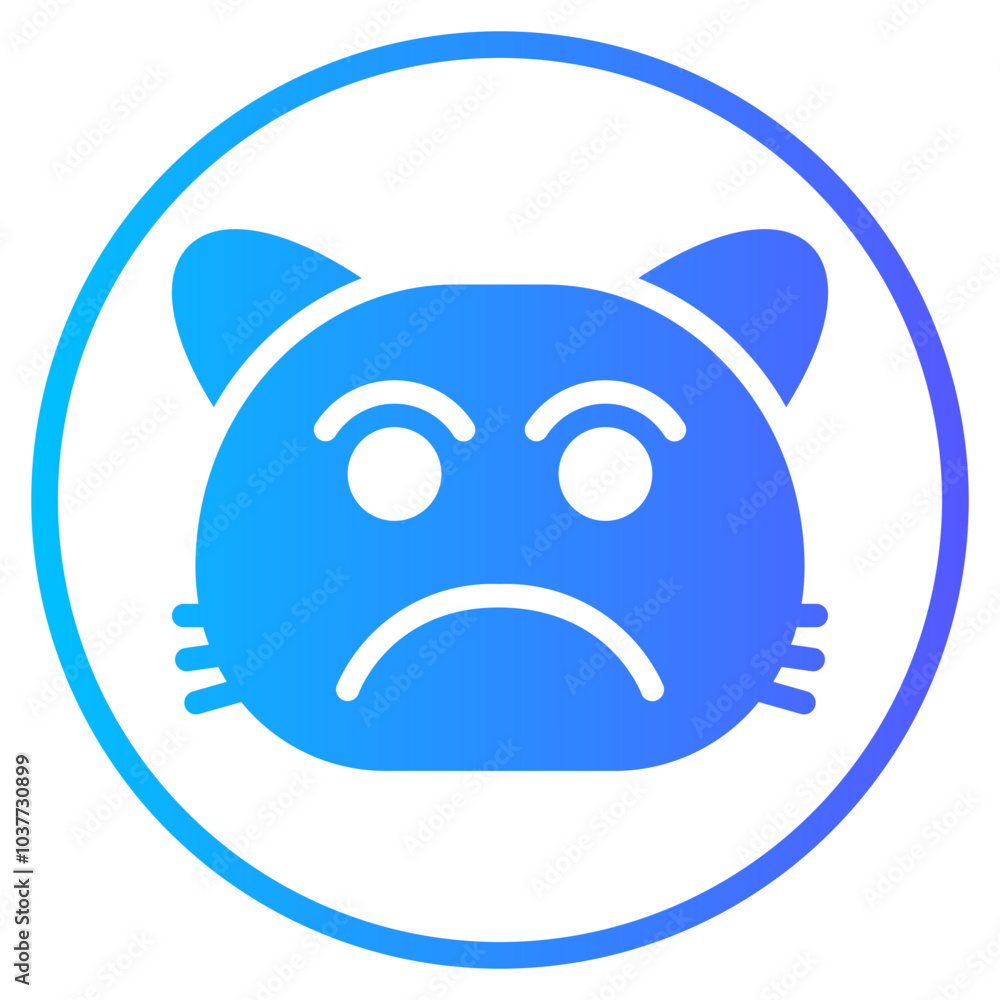 cry gradient icon cry gradient icon