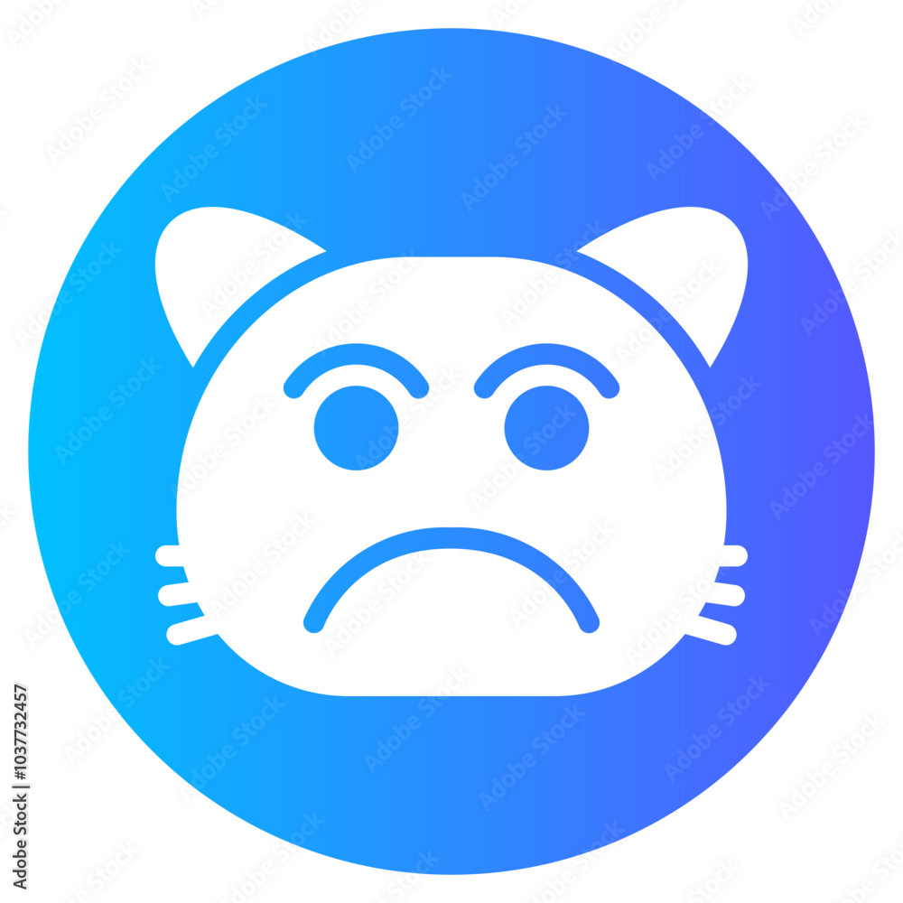 cry gradient icon cry gradient icon