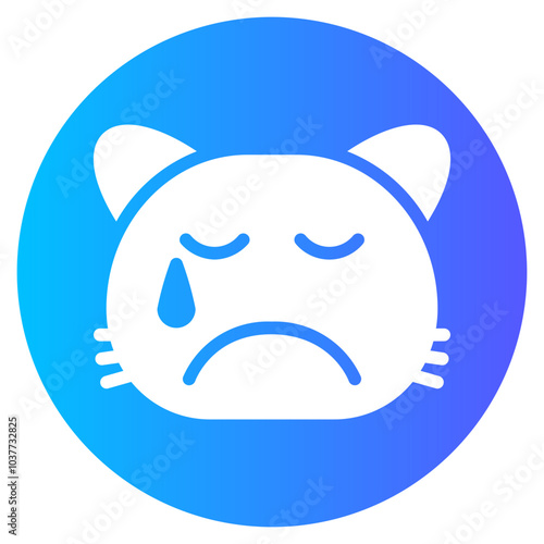 tears gradient icon