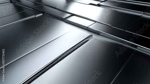 Sleek steel gray background wallpaper with a futuristic metallic finish