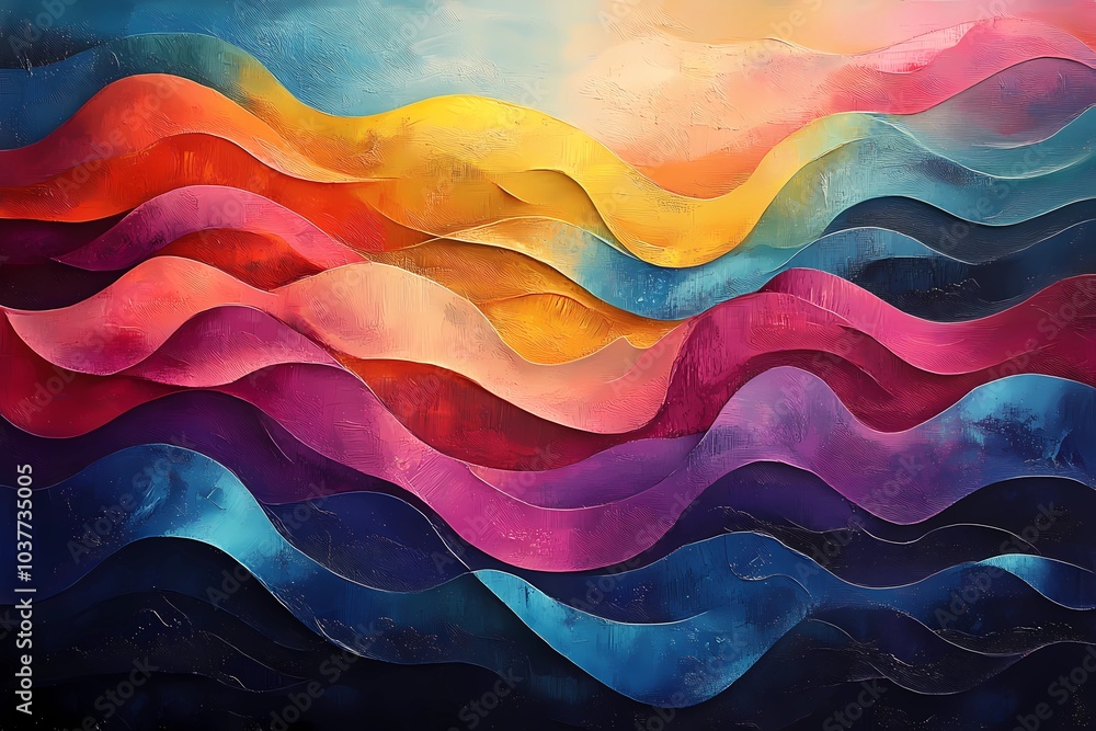 Abstract waves Abstract waves