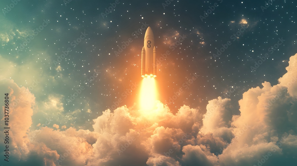 Obraz premium concept of fast business success.