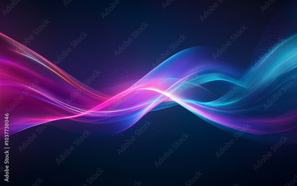 Fototapeta premium Technological sense of fashion color texture commercial background 