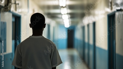 A juvenile detention center with staff leading educational programs, reflecting efforts to reform young offenders
