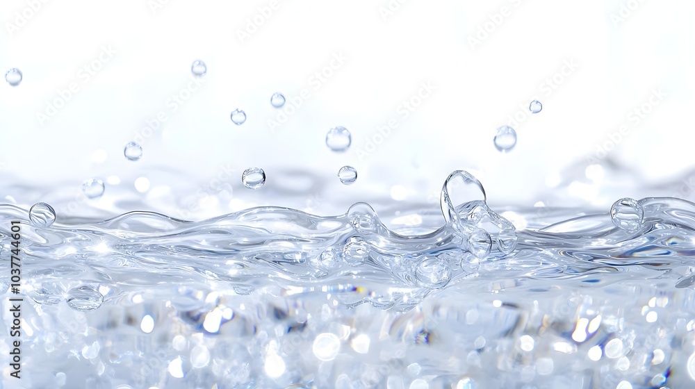 Water Drops Splashing Water Drops Splashing