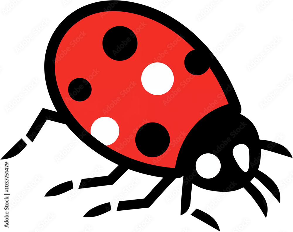 Obraz premium illustration of a ladybug
