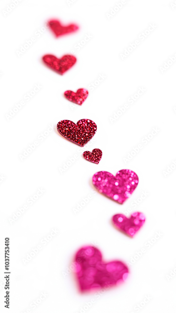 sparkling pink hearts sparkling pink hearts