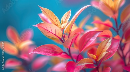 Close-Up Photography of Vibrant Red and Green Leaves