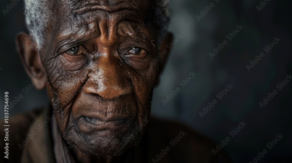 A Close-up Portrait of an Elderly Man A Close-up Portrait of an Elderly Man
