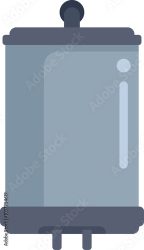 Electric water heater, boiler heating system, modern home appliance for providing hot water