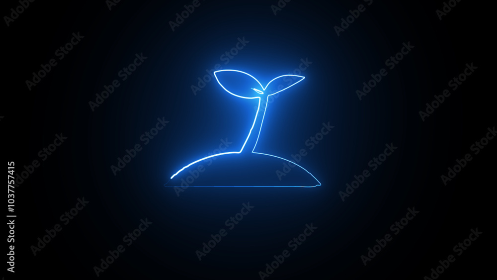 glowing neon dollar tree icon illustration with black background
glowing neon dollar tree icon illustration with black background