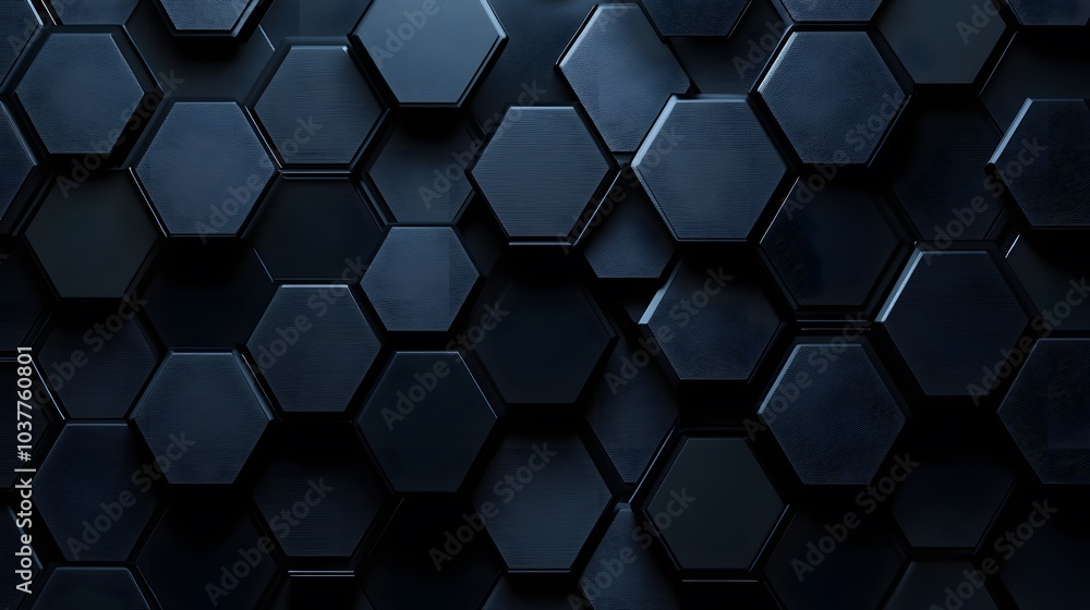 Dark hexagon wallpaper or background. Dark hexagon wallpaper or background.