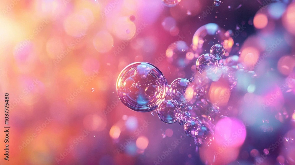 Molecular Marvels: 3D Abstract Scientific Background Molecular Marvels: 3D Abstract Scientific Background
