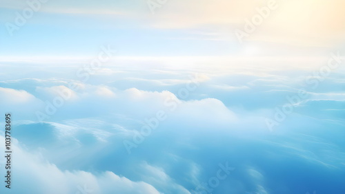 abstract backdrop with sky