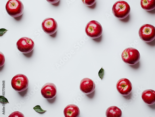 red cherries isolated on white