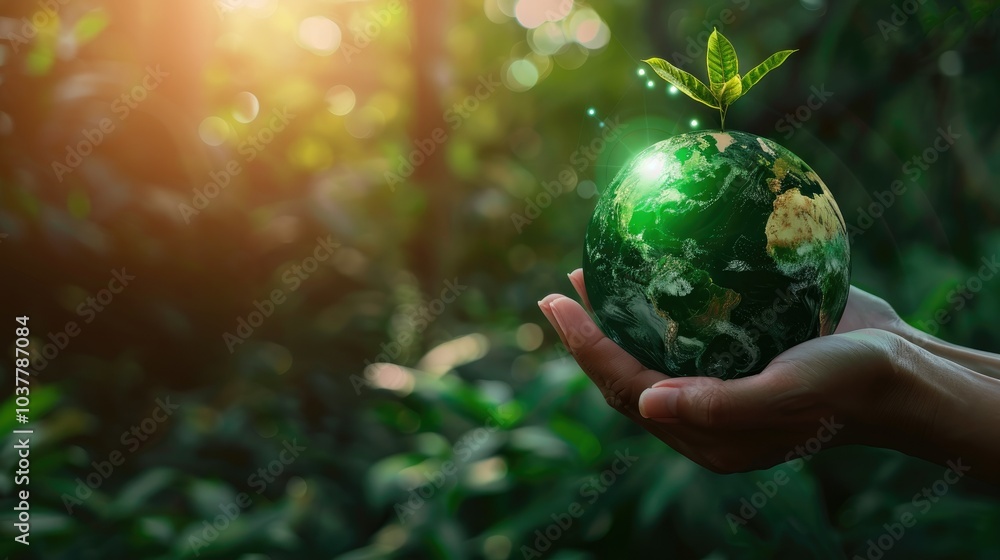 Holding the Earth, Symbol of Sustainability Holding the Earth, Symbol of Sustainability