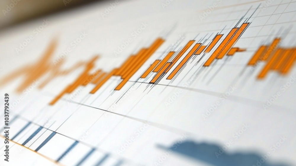 Modern Financial Charts with High Contrast Design Modern Financial Charts with High Contrast Design