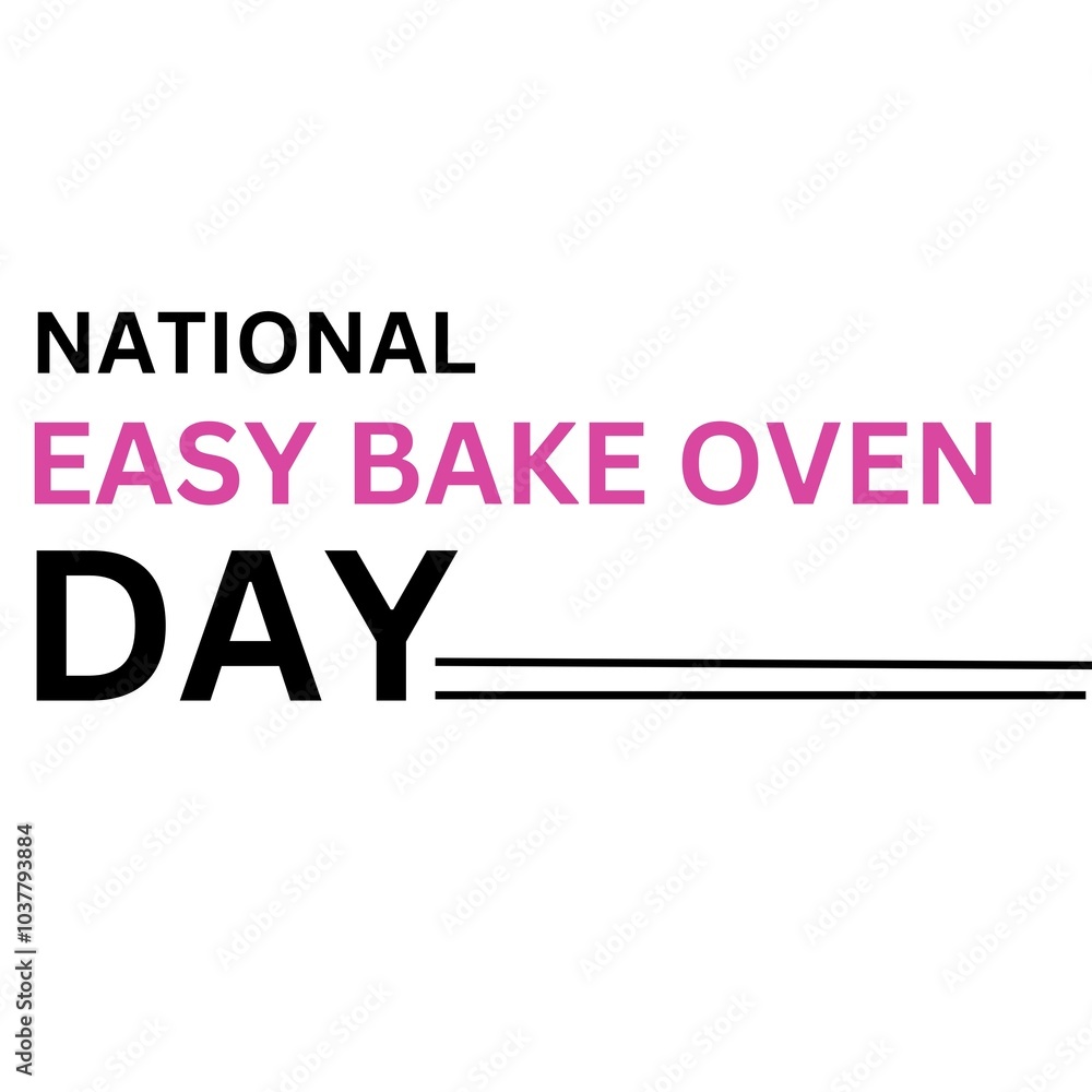national easy bake oven day