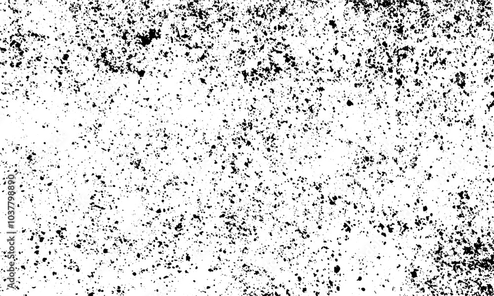 Obraz premium Abstract Grunge Splatter Pattern – High-Resolution PNG 